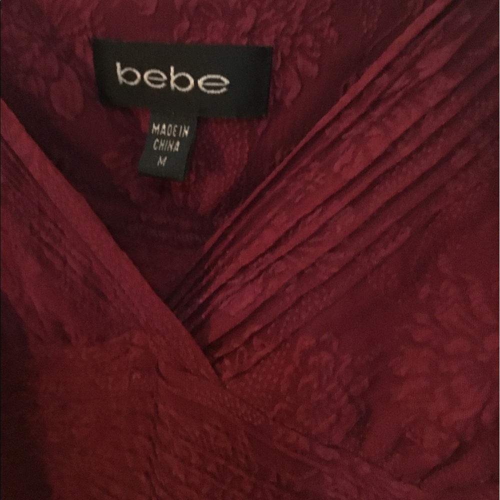 Bebe Silk Top